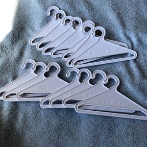 American girl doll clothes hangers